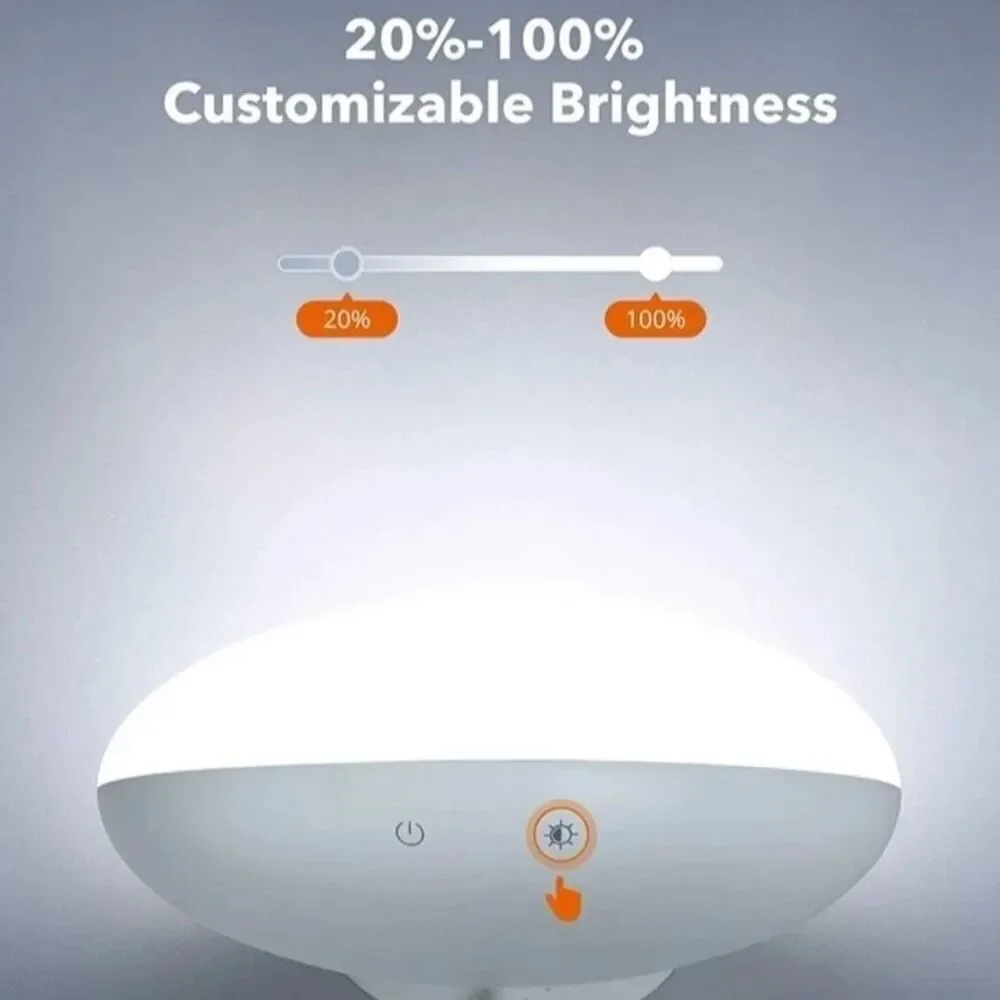 Light Therapy Lamp Touch Control with Continuous Brightness Levels New